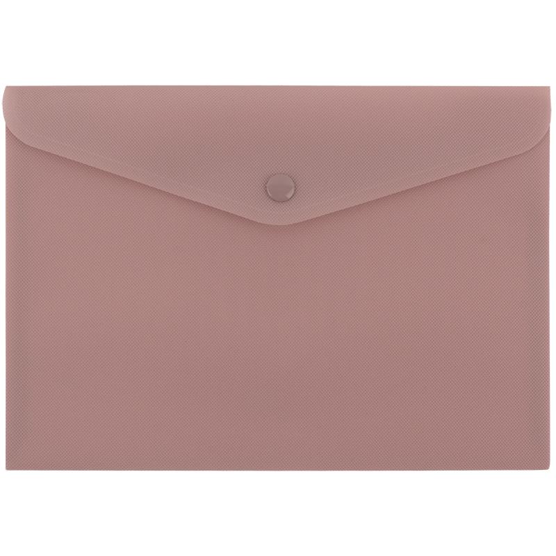 Папка на кнопці Axent 1522-35-A, А5, рожевий